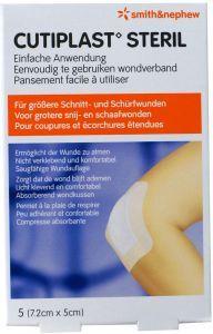 Cutiplast Wondverband Steriel  7,2x5cm