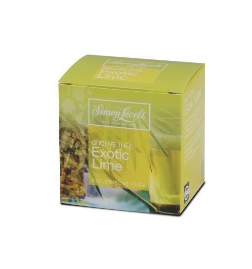 Levelt Exotic Lime Groene Thee 10bt