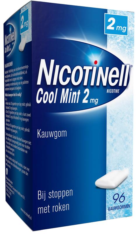 Nicotinell Cool Mint Kauwgom 2mg