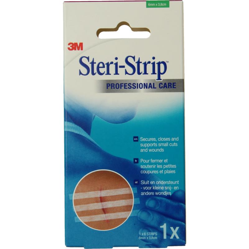 Steristrip Hechtpleister  6mmx 38mm