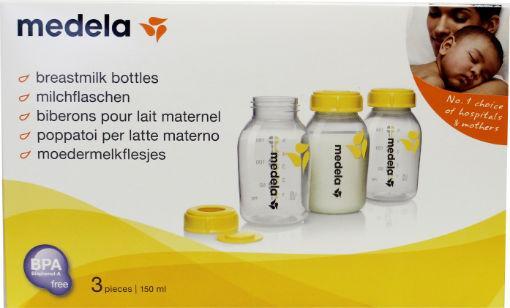 Inspecteur efficiëntie strand Medela Set van 3 Flessen 150ml