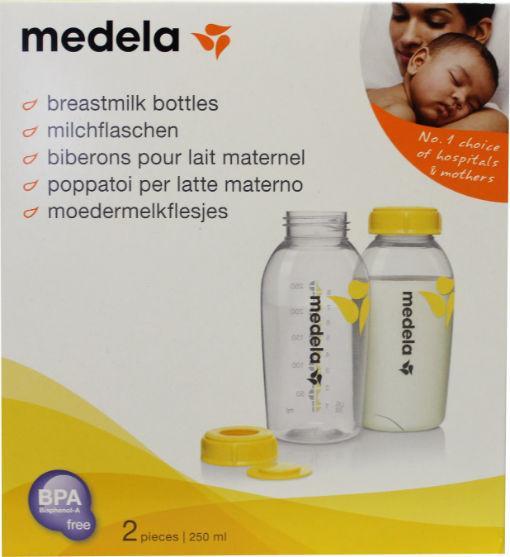 vergeven Vruchtbaar Verkeerd Medela Set van 2 Flessen 250ml