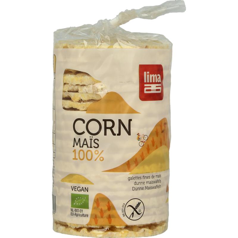 Maiswafels Dun Rond Bio