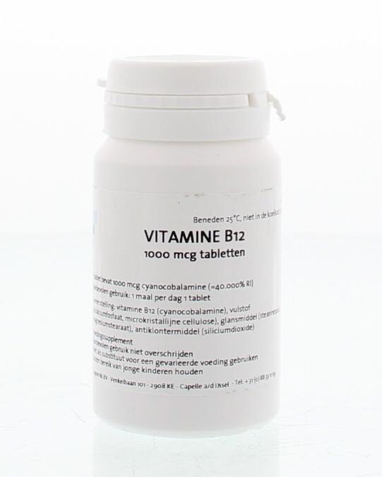 Vitamine B12 Tablet 1000mcg Fagron