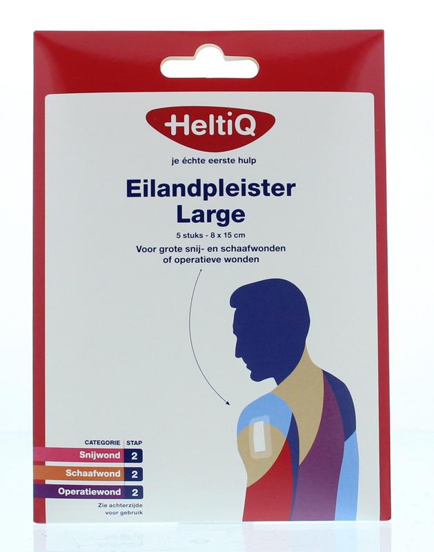 Heltiq Eilandpleister 8cmx15cm