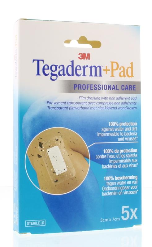 Tegaderm + Pad Ster 5x 7cm