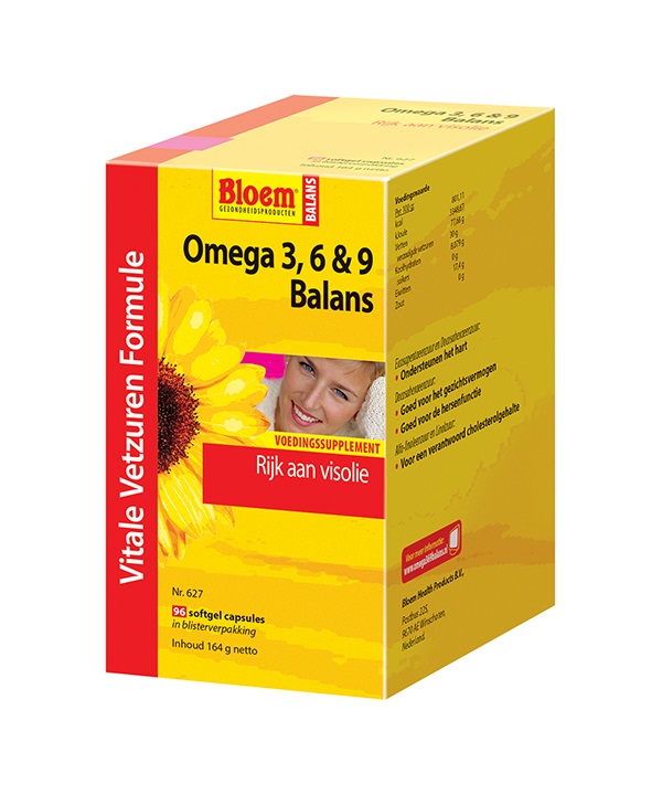 Bloem Omega 3, 6 & 9 Balans Softgel