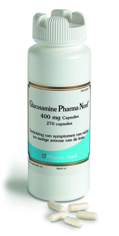 Klooster alleen Vertrouwen Glucosamine Pharma Nord Capsule 400mg