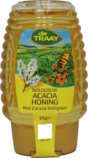 Traay Acacia Honing Knijpf Eko 375ml