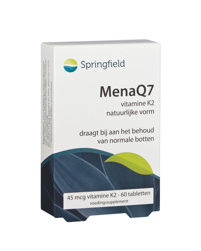 Springfield Menaq7 Vit K2 Menaquin-7 Tablet 45mcg