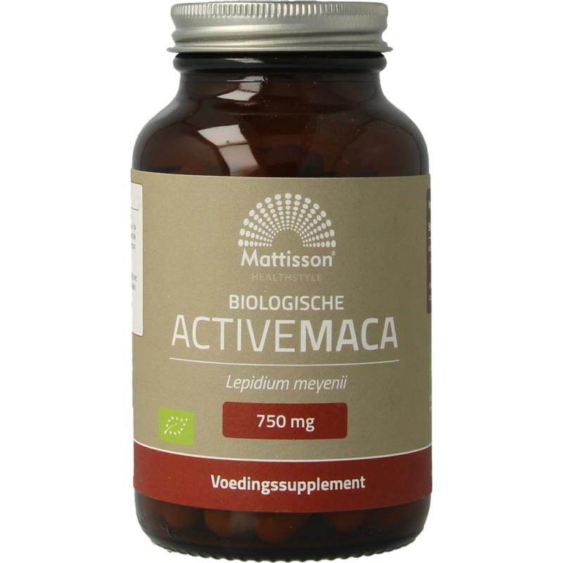 Active Maca 750mg Mattisson 90vc