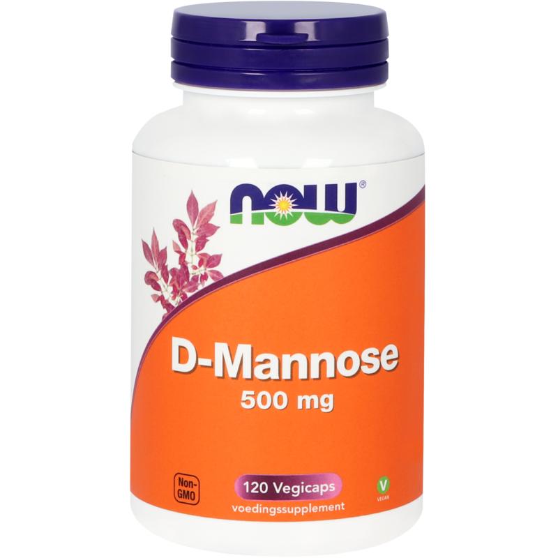 Now D-Mannose 500mg Capsule 8908
