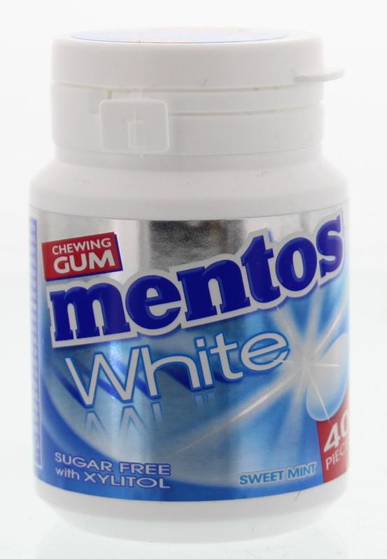 Mentos Gum White Sweetmint