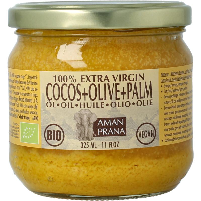 Aman Prana Kokos Olijf Rodep 325ml
