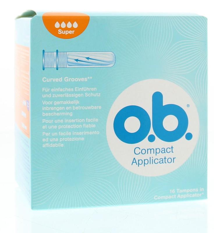 Tampons Pro Comfort Super Applicator