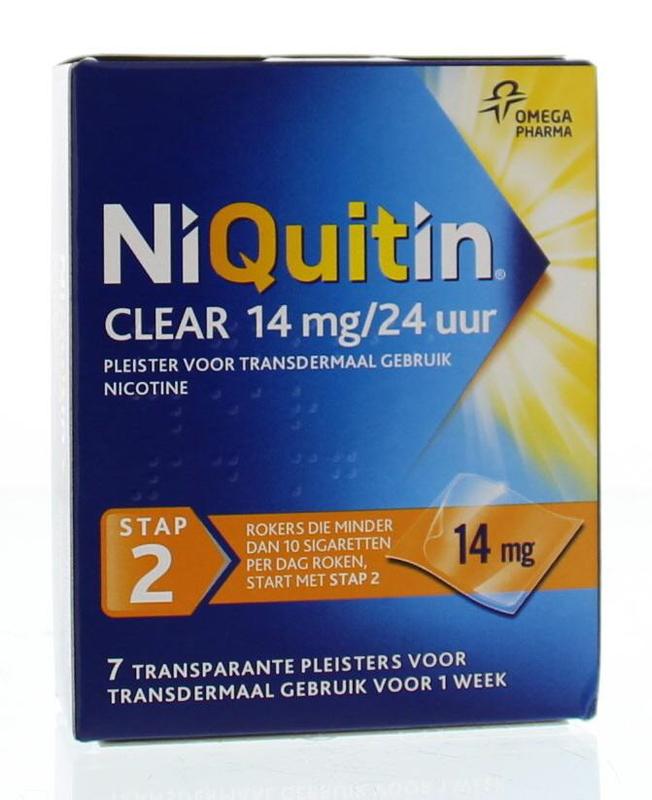 Niquitin 14mg24uur Patch (Stap 2)