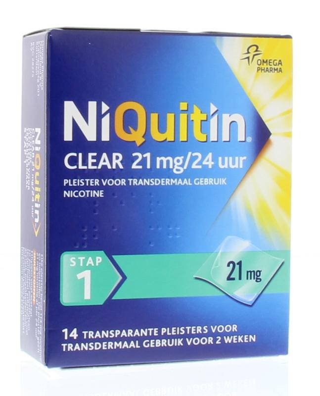 Niquitin 21mg24uur Patch (Stap 1)
