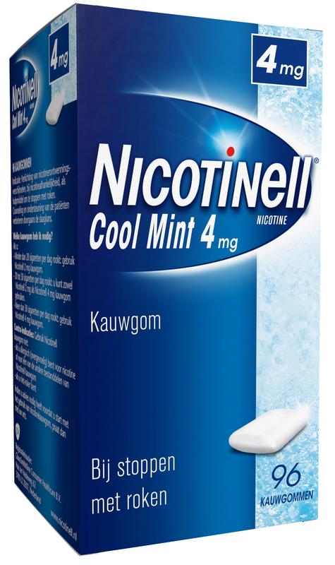 Product Nicotinell Cool Mint Kauwgom 4mg
