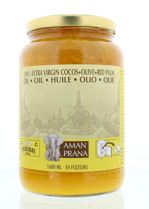 Aman Prana Kokos Olijf Rodep 1600ml