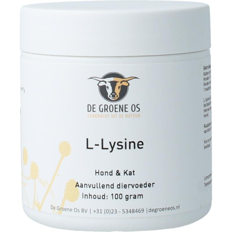 L-Lysine en Vit B6 Hond/Kat 100g