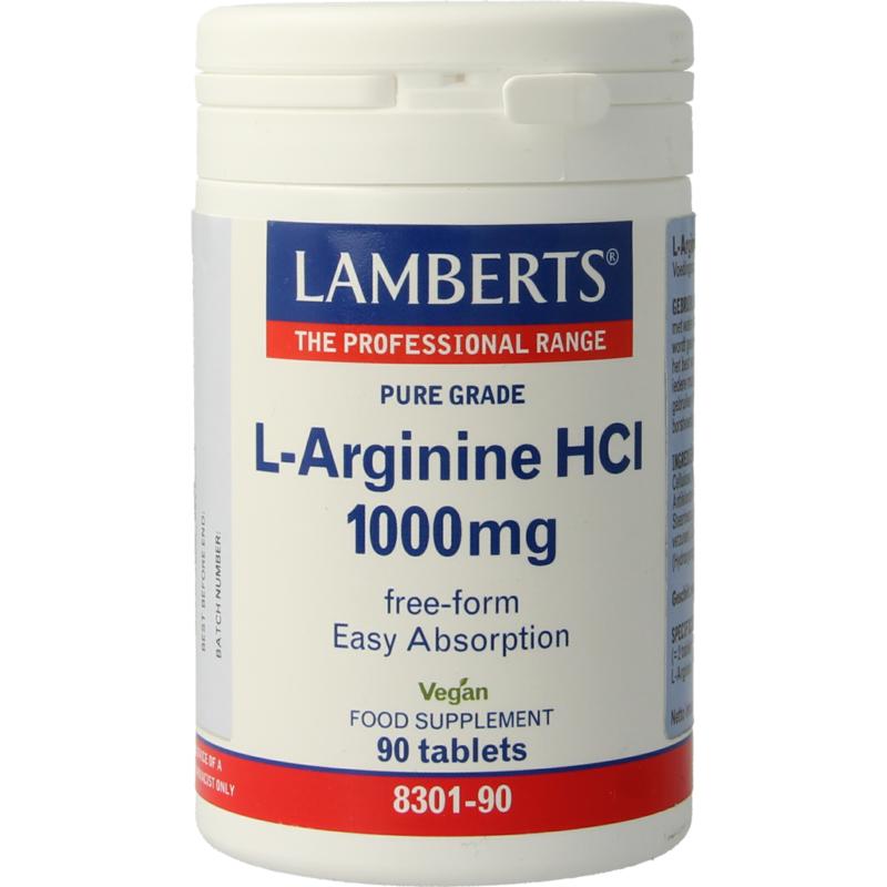 L Arginine Lamberts Tablet 1000mg