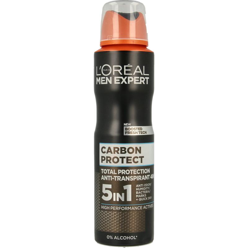 Men Expert Deo Spray Carbon Protect