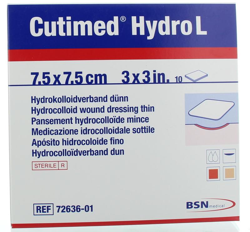 Cutimed Hydro L 7,5x7,5cm