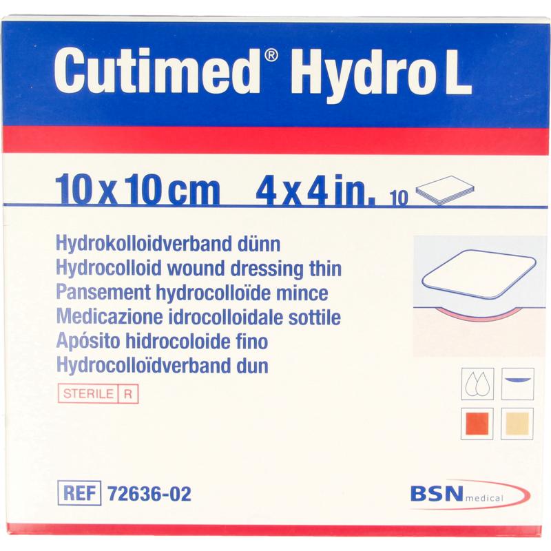 Cutimed Hydro L 10x10cm