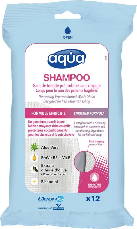 Aqua Shampoo Vochtig Washandje