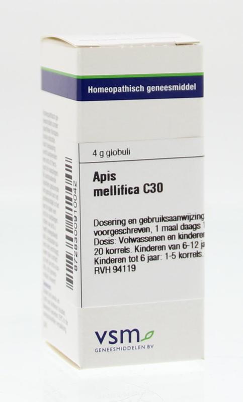 Vsm Apis Mellifica C30 Globuli