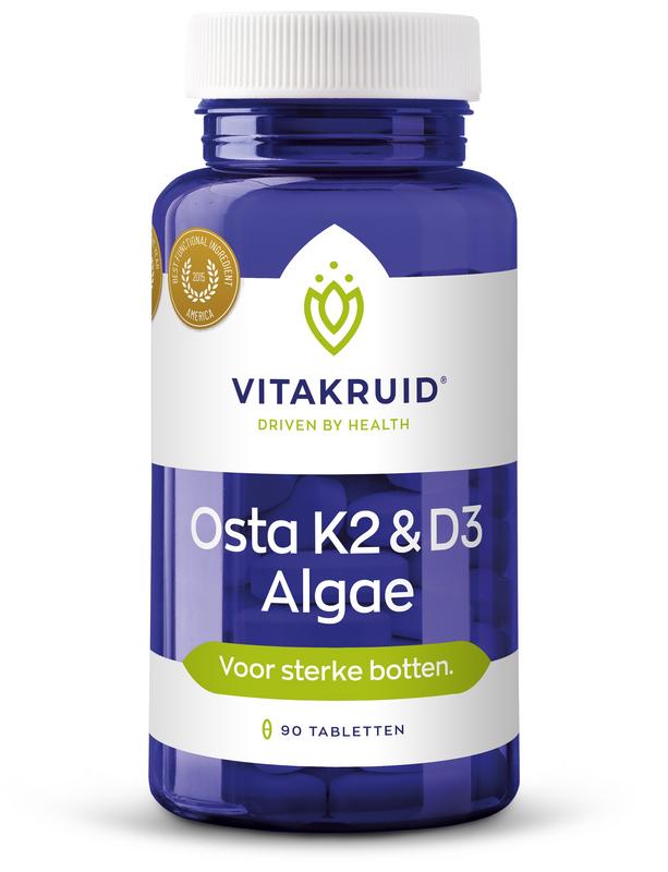 Osta Vitamine K2 & Vitamine D3 Algae Vitakruid Tab