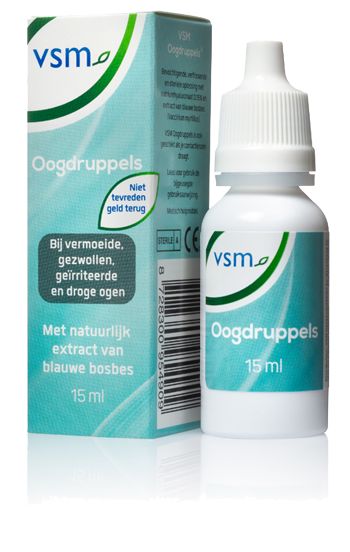 Oogdruppels Bij Vermoeide Ogen Vsm Flacon 15ml