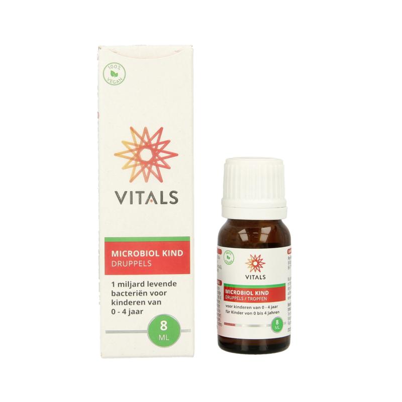 Vitals Microbiol Kind 0-4 Jaar Druppels