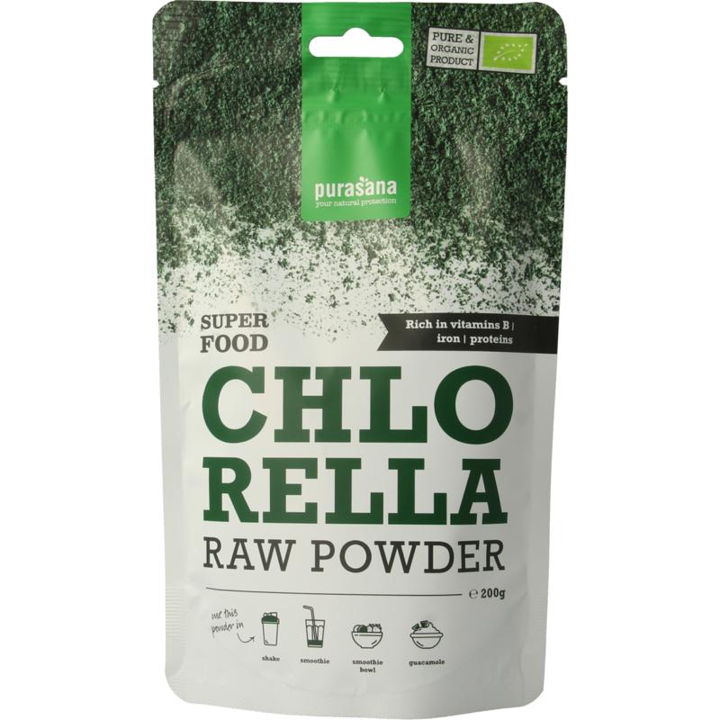 Chlorella Poeder/Poudre Vegan Bio