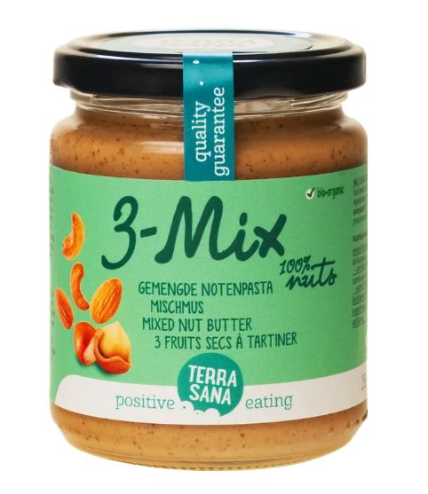 3 Mix Notenpasta Zonder Pinda