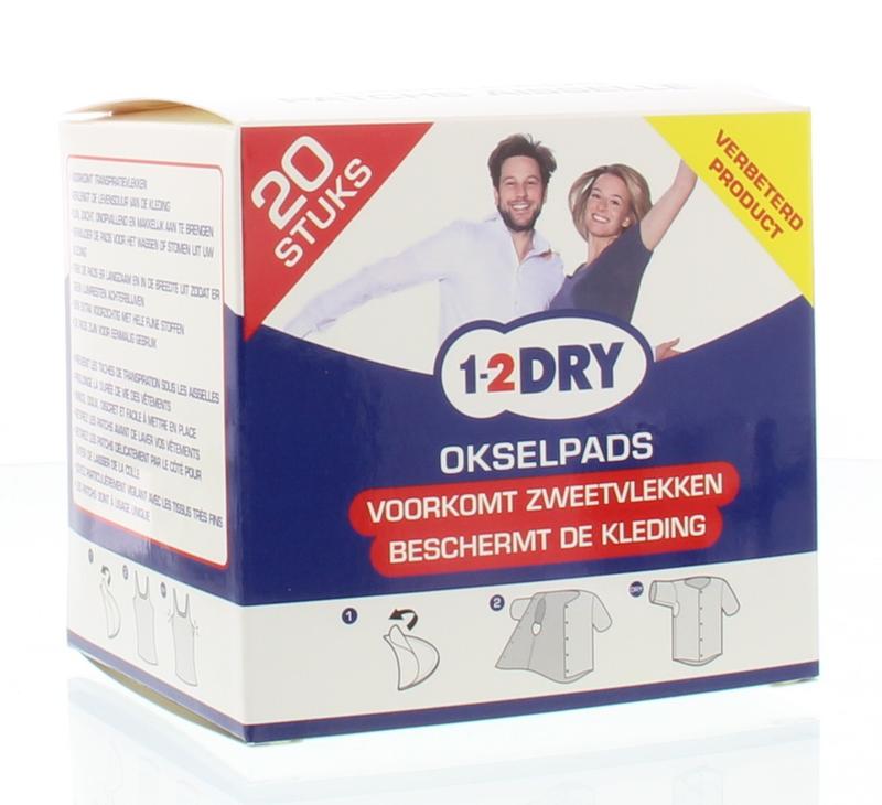 1-2dry Okselpads Small Wit
