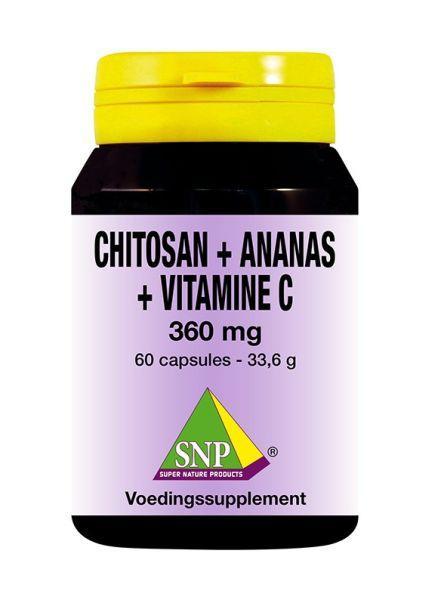 Chitosan Ananas Vitamine C 360 Mg