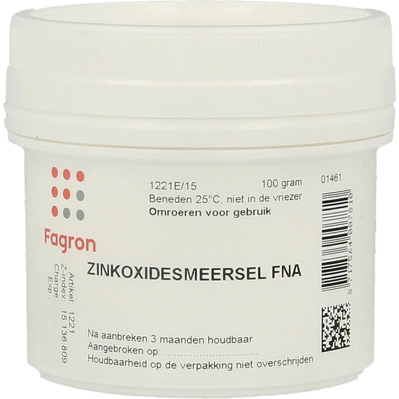 Fagron Zinkoxidesmeersel (100g)
