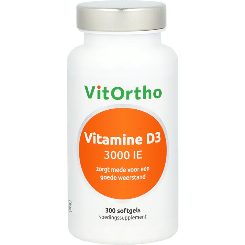 Vitortho Vitamine D3 Softgel 3000ie