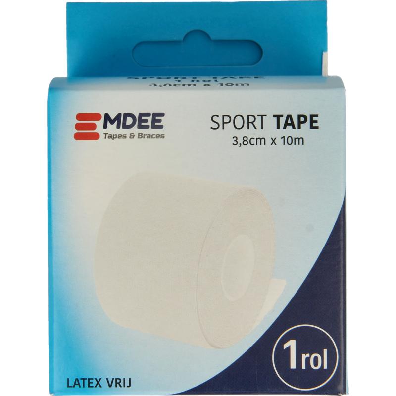 Emdee Sport Tape Wit 10mx3,8cm