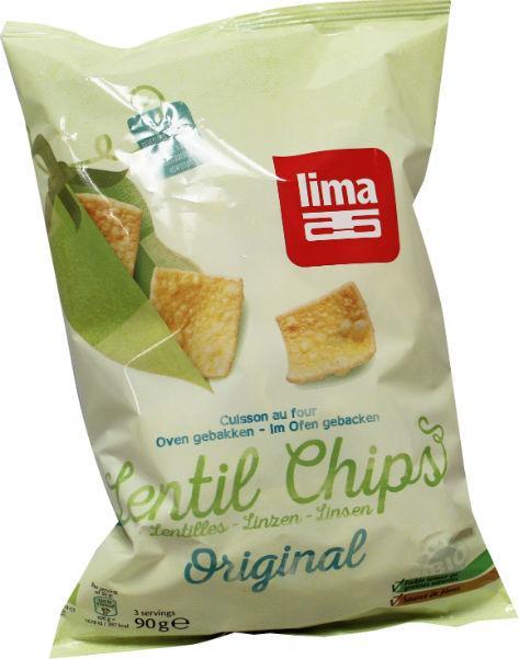 Lentil Linzen Chips Original Bio