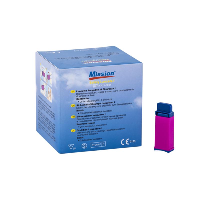 Product Lancetten Voor Mission 3-In-1 Cholesterolmeter