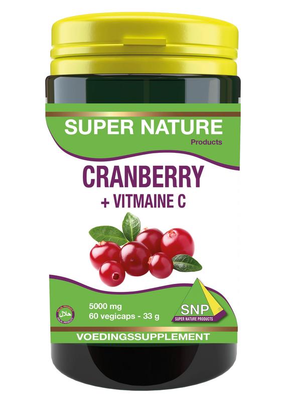 Cranberry Vitamine C 5000mg
