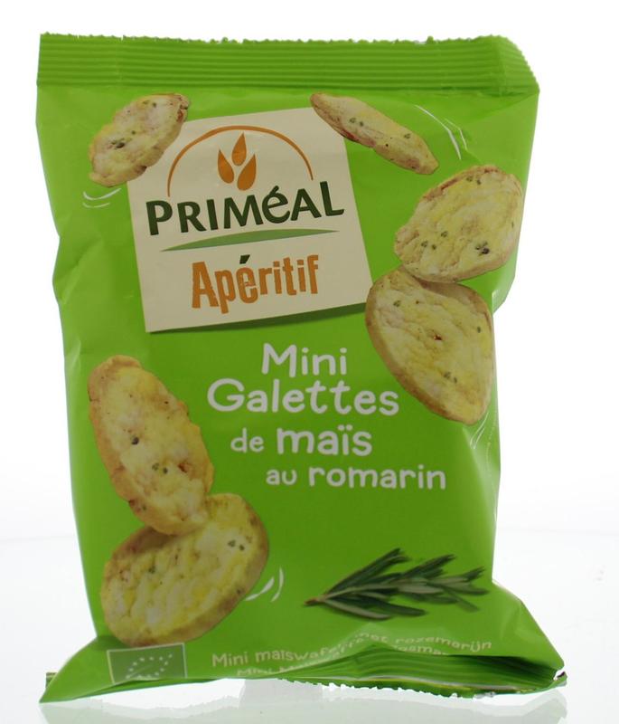 Product Aperitive Mini Rijst Crackers Rozemarijn