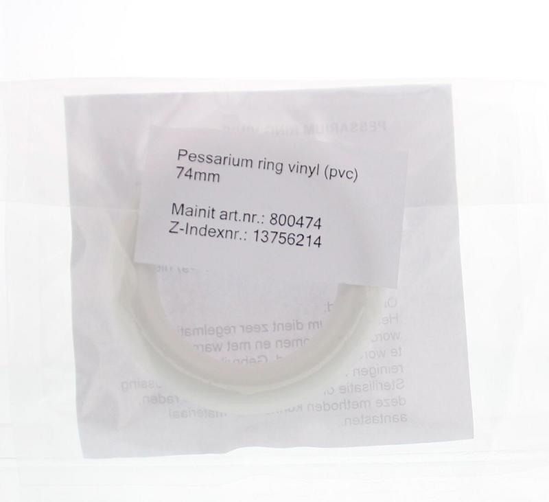 Pessarium Mainit Portia Ringvorm Vinyl 74mm
