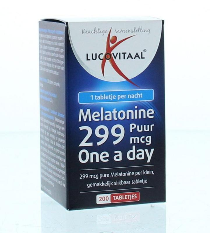 Lucovitaal Melatonine Puur Tablet 300mcg
