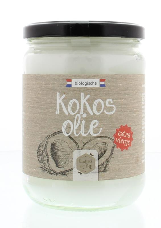 canvas Ongrijpbaar klein Kokosolie Extra Vierge Bio