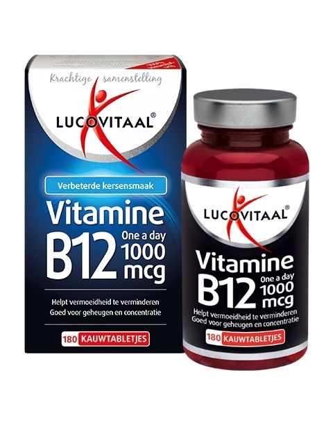 Lucovitaal Vitamine B12 Tablet 1000mcg
