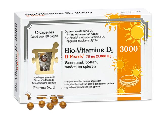 Bio Vitamine D3 Capsule 3000ie