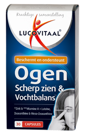 Lucovitaal Eyes Sharp Vision &Amp; Moisture Balance Capsule